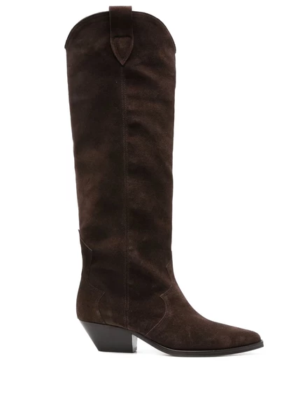Женские сапоги Isabel Marant Denvee 55 мм, коричневые