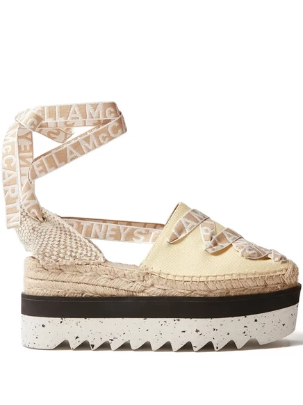 Женские эспадрильи Stella McCartney Gaia, бежевые