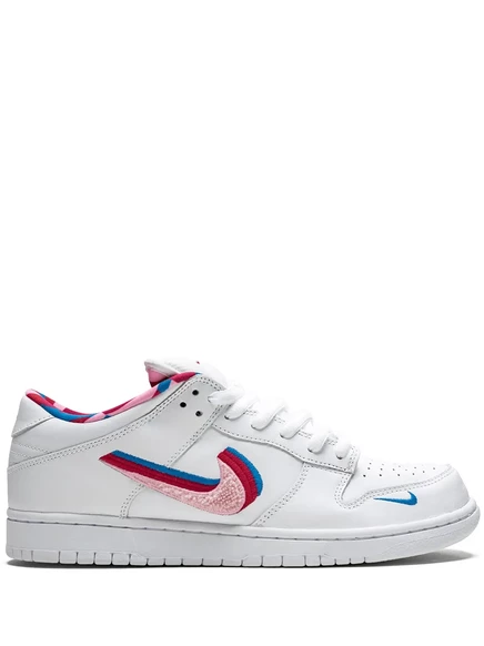 Кроссовки Nike x Parra SB Dunk Low, белые (2)