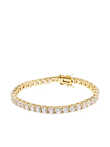 Женский браслет Nialaya Jewelry теннисный, золотистый