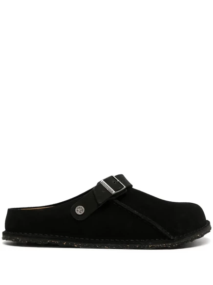 Мужские шлепанцы Birkenstock Lutry замшевые, черные