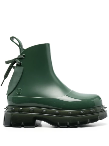 Ботинки Melissa x Undercover с шипами, зеленые