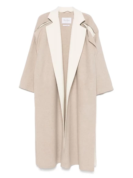 Женское пальто Max Mara Amour, миндально-бежевое