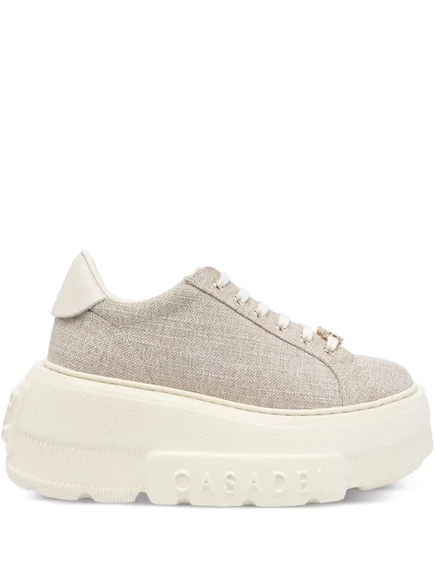 Женские кроссовки Casadei Nexus Lutalux, бежевые
