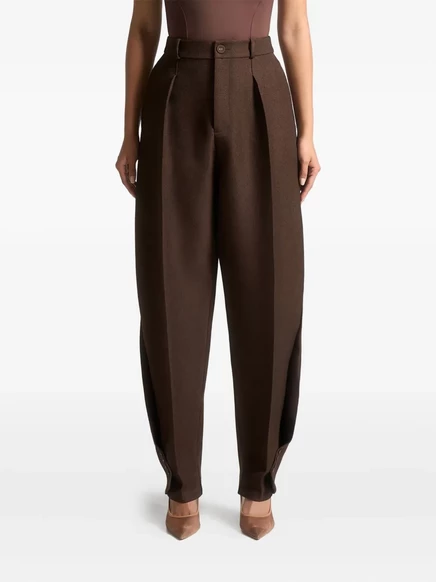 Брюки Manière De Voir Sophie twist-сшитые по индивидуальному заказу brown