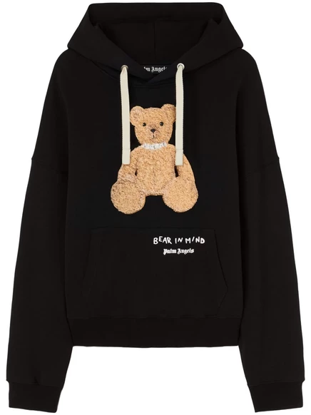 Мужское худи Palm Angels Bear In Mind, черное