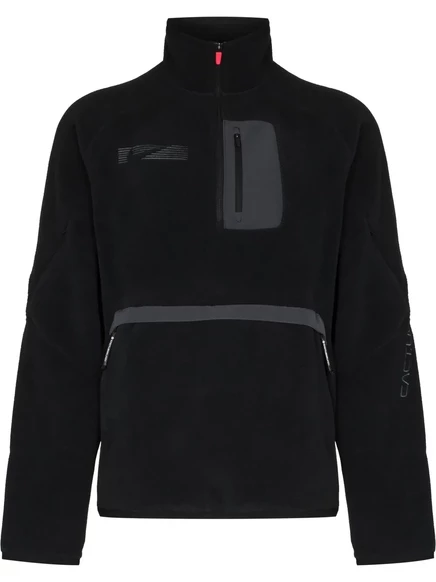 Мужская флисовая толстовка Nike x CACT.US CORP с короткой молнией, черная