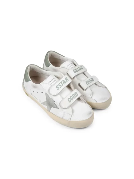 Олдскульные кроссовки Golden Goose для детей white