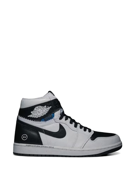 Мужские высокие кроссовки Jordan Air Wings, белые