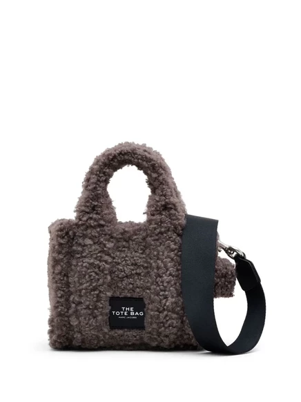 Сумка-тоут Marc Jacobs The Teddy через плечо от Марка Джейкобса  grey