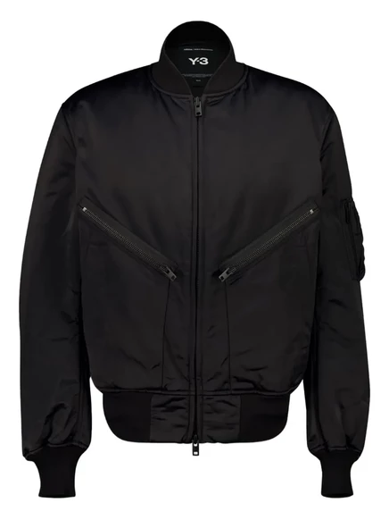 Куртка-бомбер с карманами на молнии Y-3 black