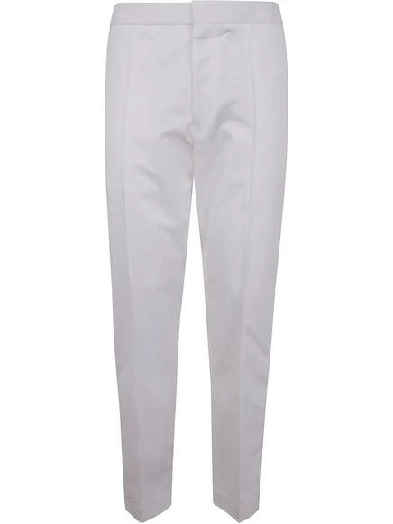 Мужские хлопковые брюки Zegna, белые