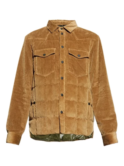 Вельветовый жакет Moncler Grenoble Gelt brown