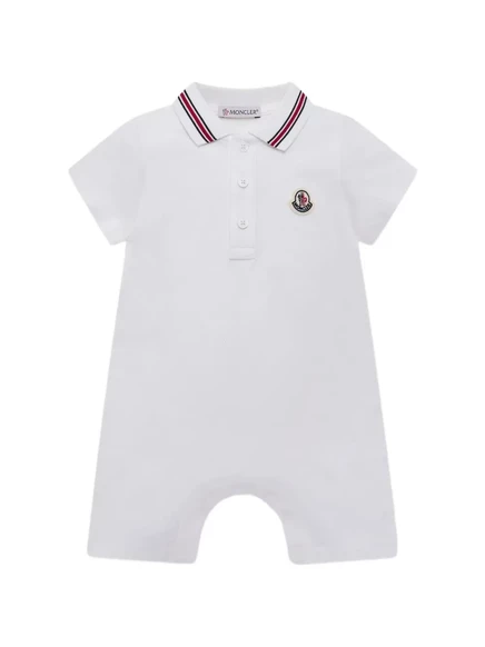 Детский комбинезон Moncler Enfant, белый