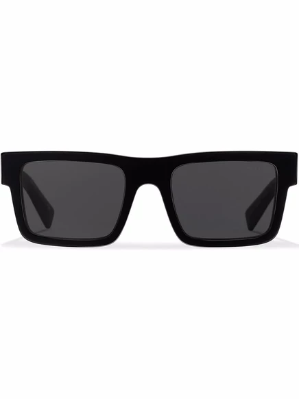 Солнцезащитные очки в квадратной оправе Prada Eyewear Symbole grey
