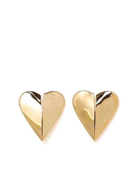 Женские серьги Alaïa Le Coeur, золотистые