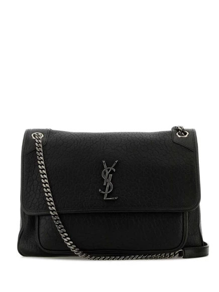 Большая сумка Niki через плечо от Saint Laurent black