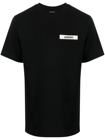 Мужская футболка Jacquemus с логотипом, черная