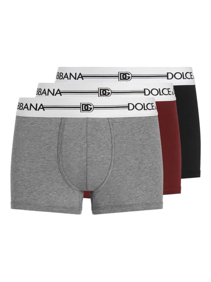 Мужские боксеры Dolce & Gabbana, набор 3 шт., серые