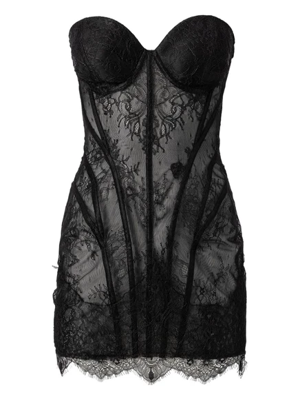 Мини-платье MOOS STUDIO Noir Spell, черное