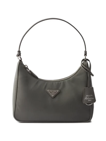 Женская сумка-тоут Prada Re-Edition 2005 mini, серая