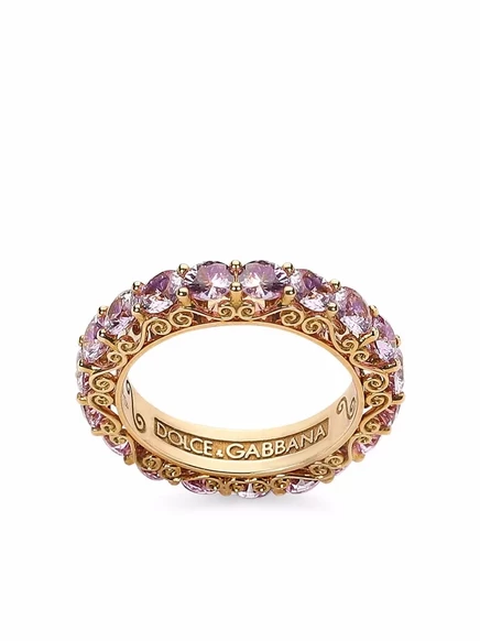 Женское кольцо Dolce & Gabbana, 18K с сапфирами