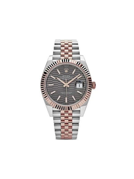 Часы Rolex Datejust 41 мм подержанные 2024, черный