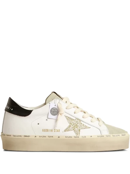 Женские кроссовки Golden Goose Hi Star, белые