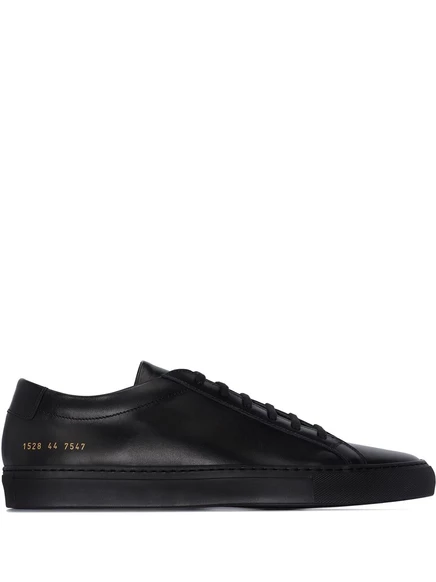 Мужские кроссовки Common Projects Achilles низкие, черные