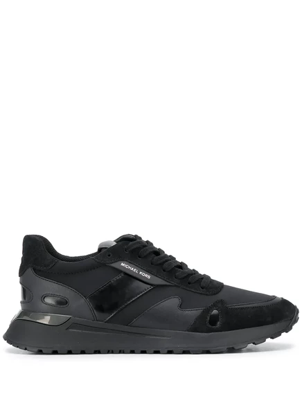 Кроссовки с низким верхом, отделанные панелями Michael Kors Miles black