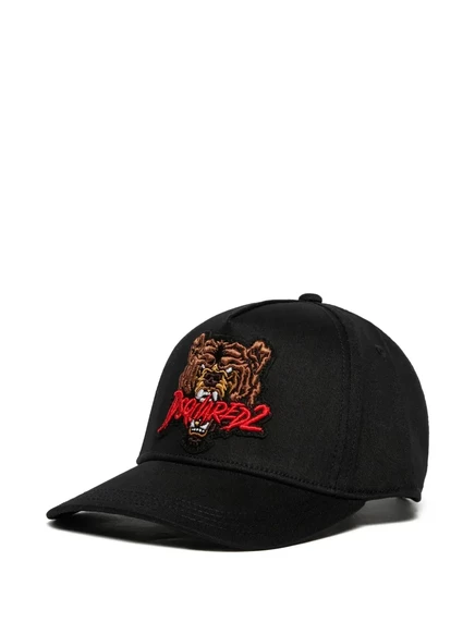 Кепка для мальчиков DSQUARED2 Kids хлопковая, черная