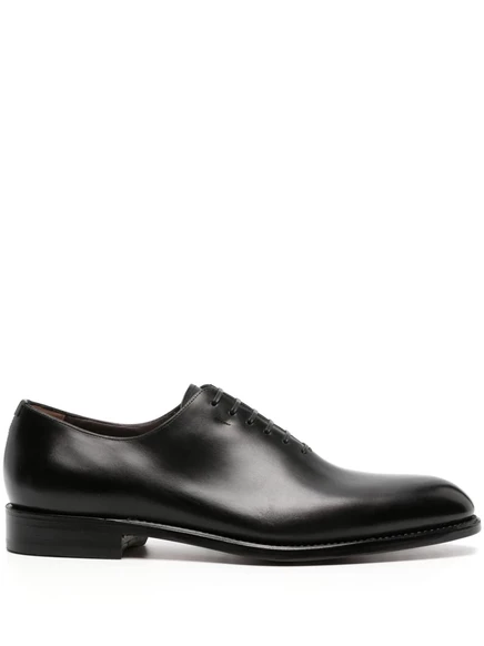 Мужские оксфорды Ferragamo Tramezza из телячьей кожи, черные