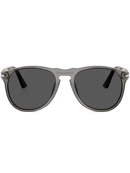 Мужские солнцезащитные очки Persol пилот, серые