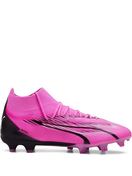 Мужские бутсы Puma Ultra Pro FG/AG, розовые