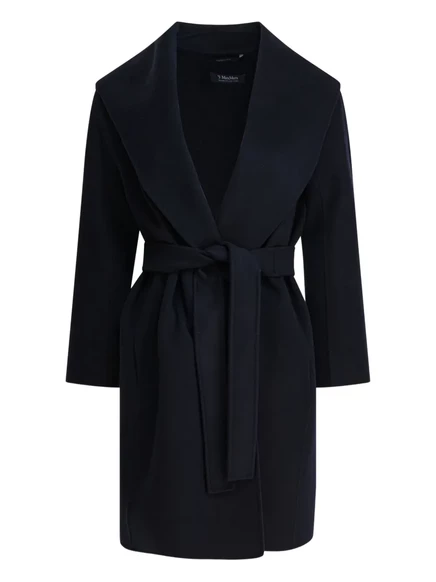 Женское шерстяное пальто S. Max Mara Messi, синее