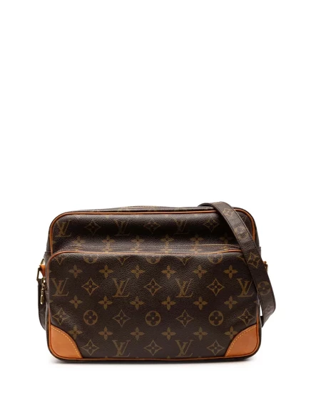 Сумка через плечо Louis Vuitton, бывшая в употреблении в 2003 году, с монограммой 