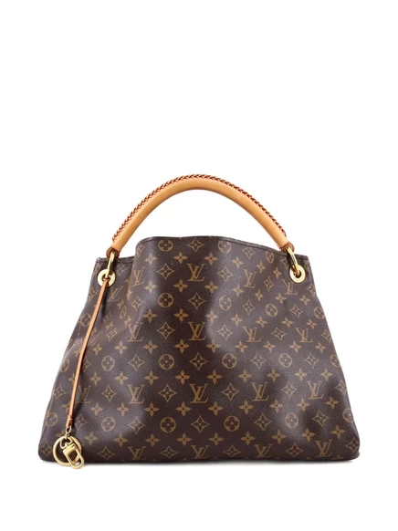 Женская сумка Louis Vuitton Pre-Owned Artsy MM монограммная, коричневая