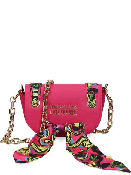 Сумка через плечо от Versace Jeans Couture с принтом в стиле барокко  pink