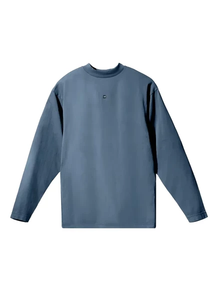 Мужская футболка YEEZY GAP ENGINEERED BY BALENCIAGA, темно-синяя
