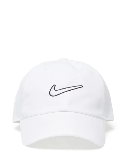 Унисекс бейсболка Nike Swoosh, белая