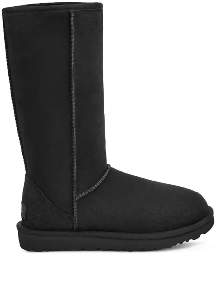Женские сапоги Ugg Classic Tall II с мехом, черные