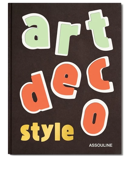 Книга-альбом Assouline Art Deco Style, черная