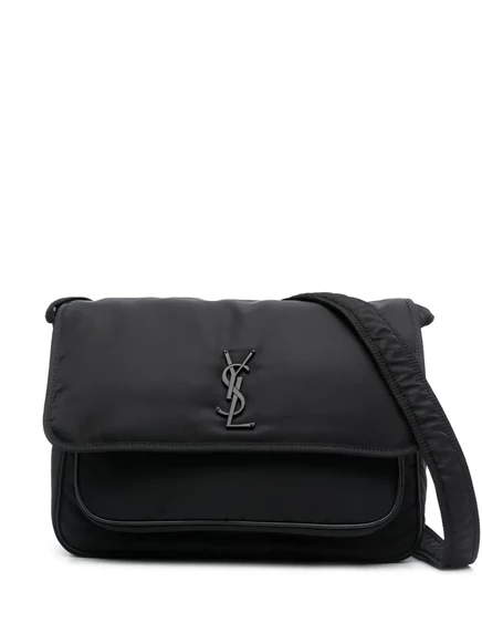 Сумка-мессенджер Saint Laurent Niki YSL-plaque black