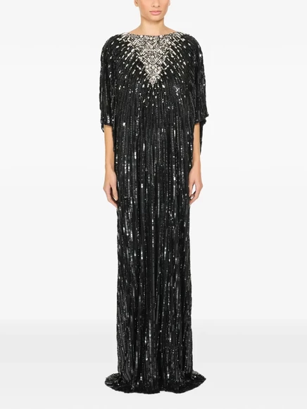 Женское вечернее платье Jenny Packham Quana, черное
