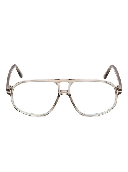 Мужские очки TOM FORD EYEWEAR с T-образным шарниром, серые