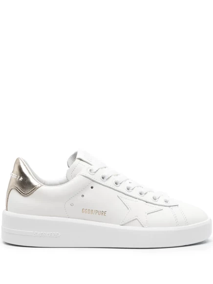 Женские кроссовки Golden Goose Purestar кожаные, белые
