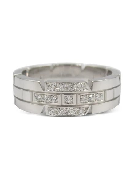 Женское кольцо Cartier Tank Française 18K, с бриллиантами