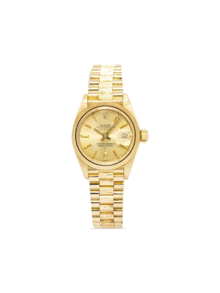 Бывшие в употреблении часы Rolex Date - всего 26 мм yellow