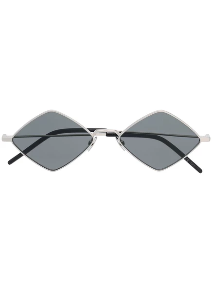 Унисекс очки Saint Laurent New Wave, серебристые