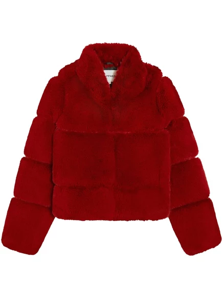 Куртка из искусственного меха Apparis Sai red